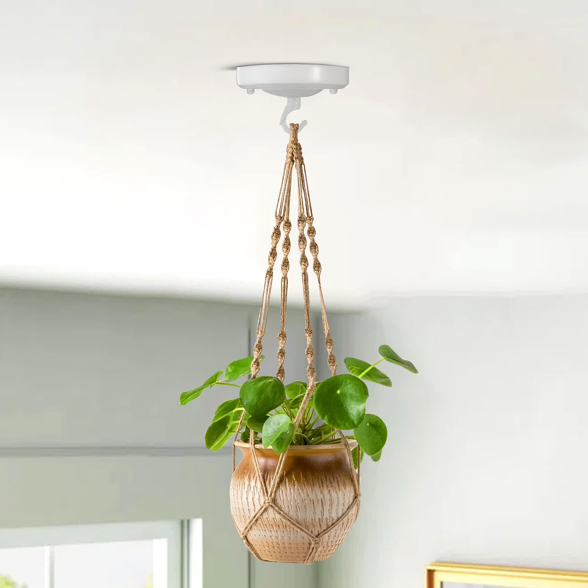 CSPARKV Plaque De Plafond Vintage Simple Pour Luminaire Et Lustre Plaque De Plafond En Metal Antique De 110 Mm Avec Accessoires Pour Plafonnier Et Applique Muralechrome 86211311