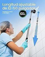 Vista 4 de Leebein Cepillo Eléctrico Giratorio, Nuevo Cepillo de Limpieza Inalámbrico 2025, Cepillo para Baño, Cepillo de Ducha Impermeable IPX7 con 7