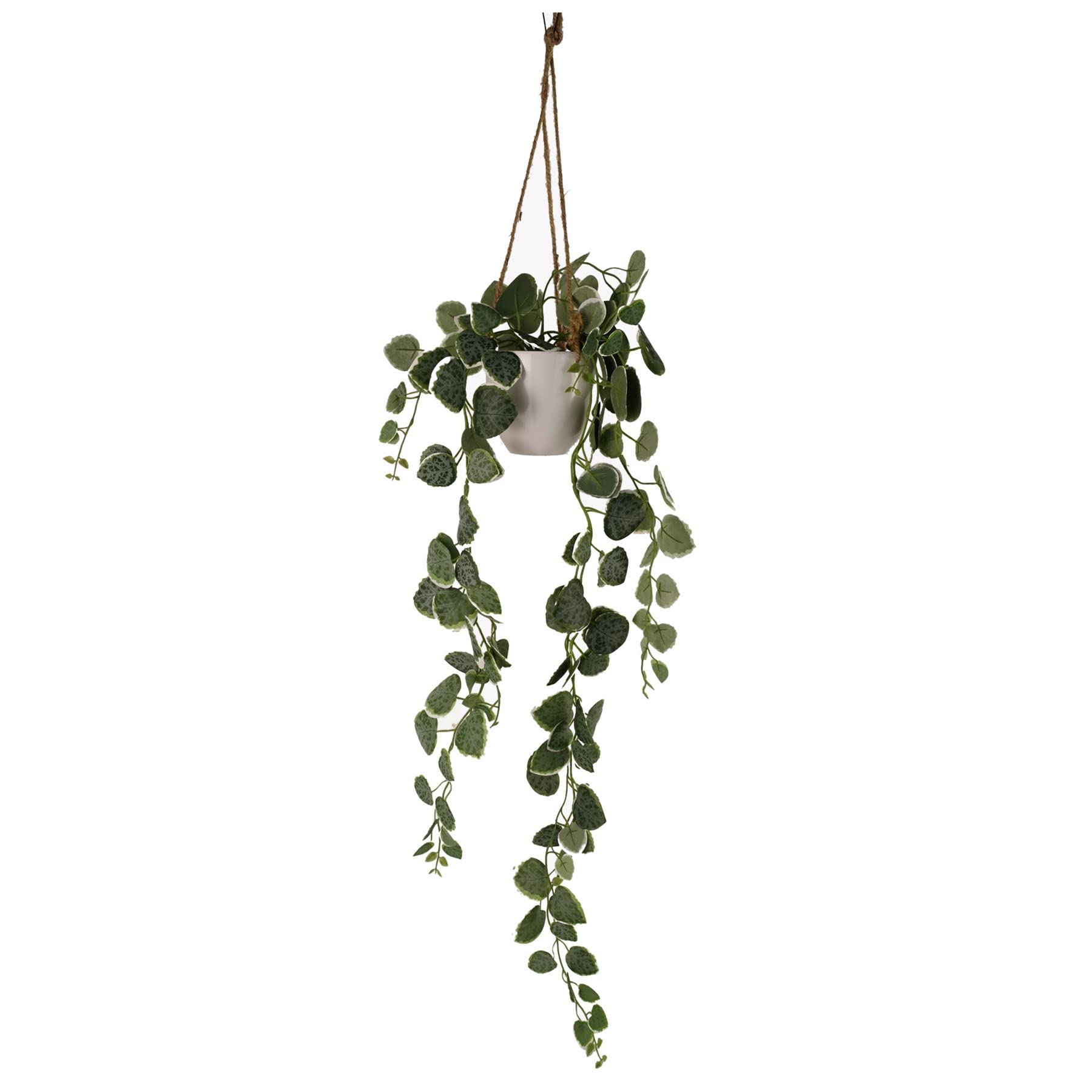 Leaf 90Cm Green- String Of Hearts Design Artificial Hanging Plants, 90Cm