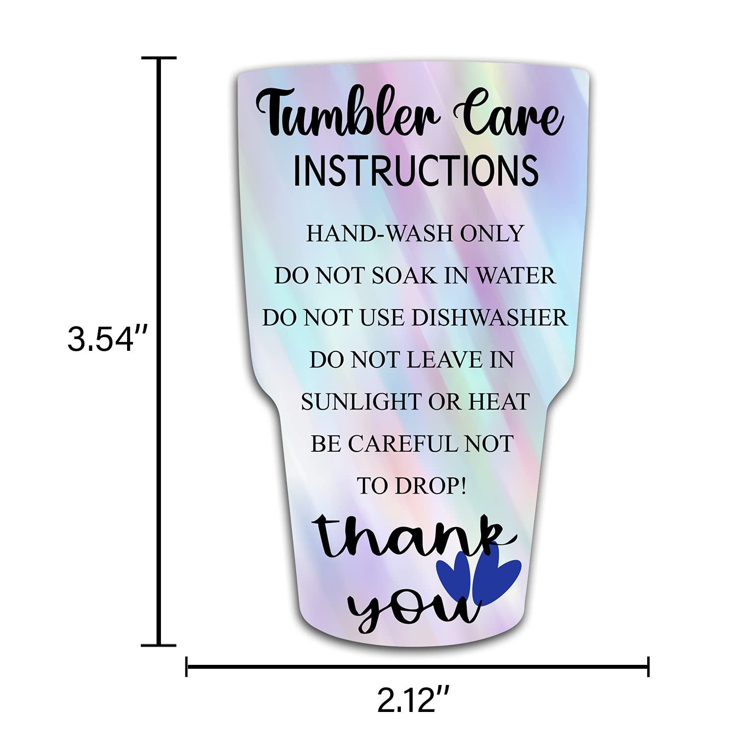 amazon-com-muzruyou-tumbler-care-cards-50-pack-instructions-and-cleaning-tips-cold-cup-care-instructions-tumbler-care-insert-for-small-business-customer-directions-cards-small-online-shop-package-insert-home for Tumbler Care Instructions Printable Free Amazon.com: MUZRUYOU Tumbler Care Cards (50 Pack), Instructions and Cleaning Tips, Cold Cup Care Instructions, Tumbler Care, Insert for Small Business, Customer Directions Cards, Small Online Shop Package Insert : Home & for Tumbler Care Instructions Printable Free