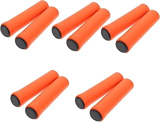 BESPORTBLE 5 Pares De Aperto De Guidão De Bicicleta Acessório De Bicicleta Aperto De Guidão De Bicicleta Aperto De Barra De Silicone Gel De Sílica Acessórios Para Mountain Bike Capa De