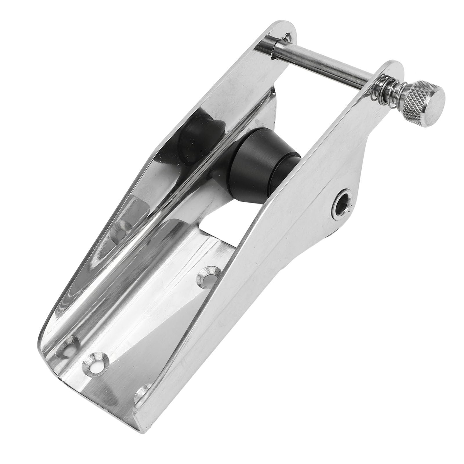 Rullo Porta Ancora Acciaio Inox 200mm, Rullo di Ancoraggio Marino | Con Rullo Nylon e Perno a Molla, Installazione Semplice per Yacht Rimorchio Barca