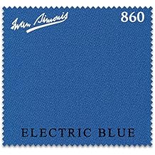 Iwan Simonis 860 Pool Billiard Table Cloth - Authorized Dealer Electric Blue, 8 ft