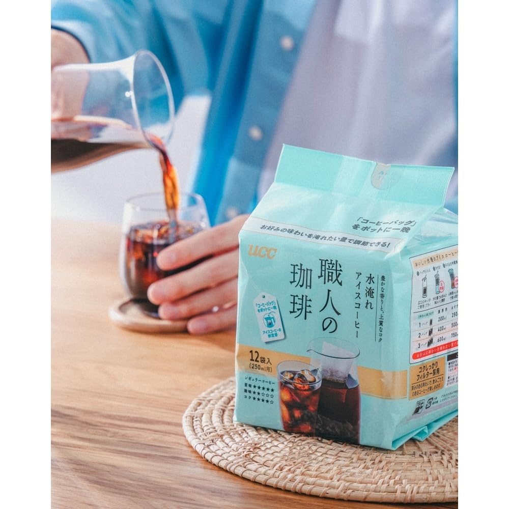Amazon.co.jp: 職人の珈琲 UCC コーヒーバッグ 水淹れアイスコーヒー