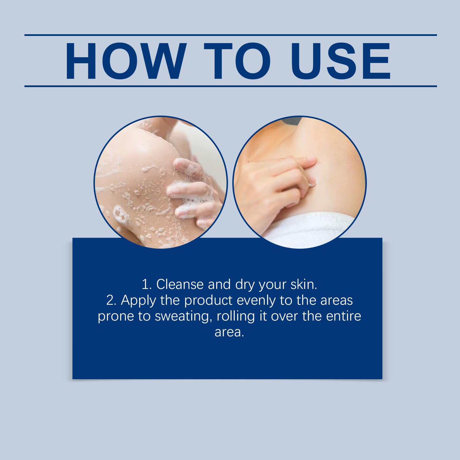 Deodorante roll-on antitraspirante al profumo di menta fresca, protezione 12 ore, non macchia, ipoallergenico per pelli sensibili, senza alcool e parabeni, 30 ml