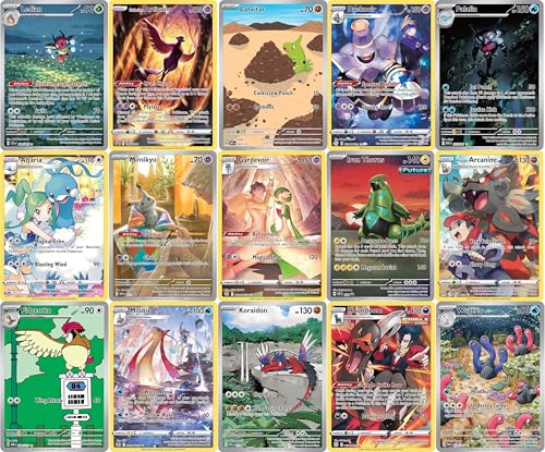 5 Pokemon Card Trainer Gallery/Illustration Rare Lot - 5 Assorted Cards - No Duplicates