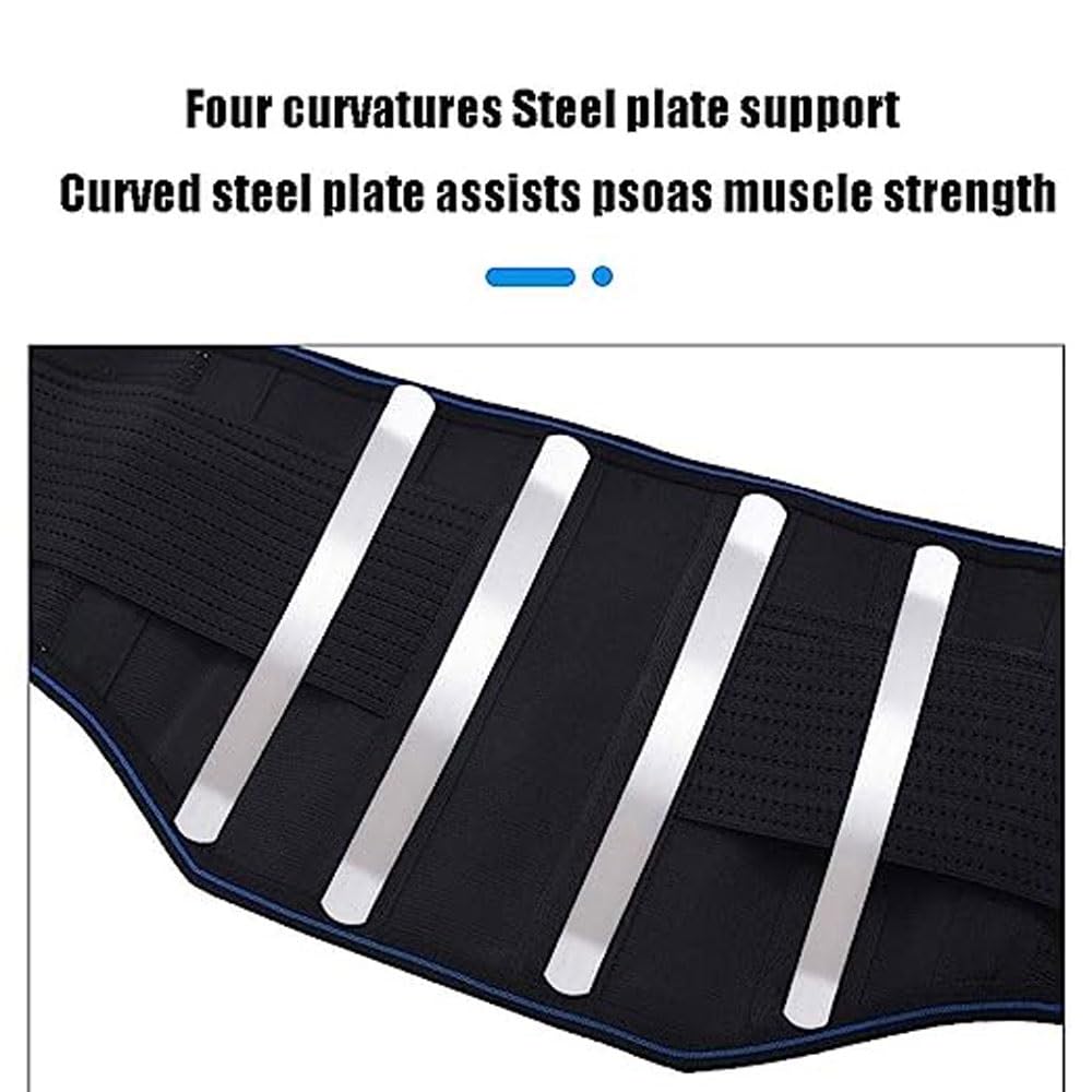 Tutore Lombare Cintura Di Supporto Lombare Sollievo For Mal Di Schiena Ernia Del Disco Sciatica Scoliosi Supporto For Colonna Vertebrale Bionico Cinghie Di Supporto Regolabili For Uomo Donna For ( Col