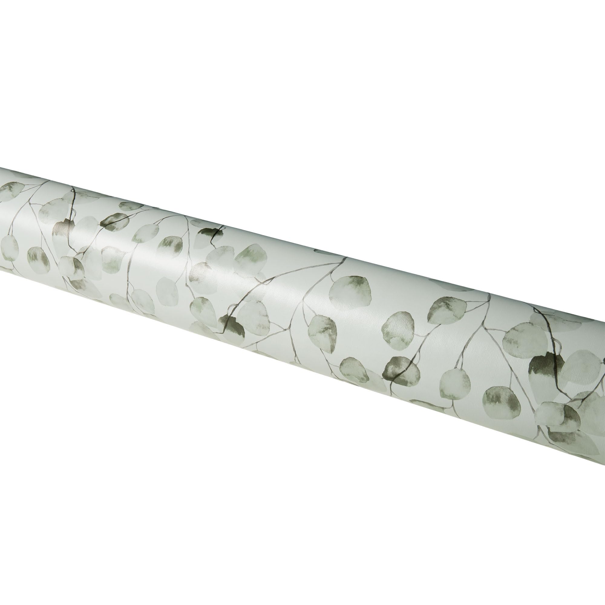 Cofan Rollo de Hule Antimanchas | Diseño Moderno de Hojas de eucalipto | Materiales: PVC y Polipropileno | Fácil de Limpiar | Medida: 1,40 x 20 Metros
