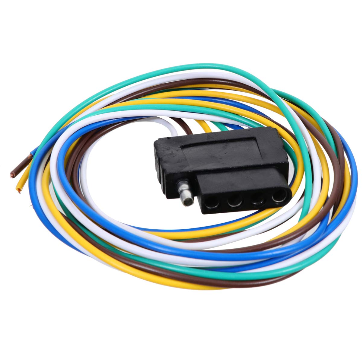 CANIGHT 5 RV Adapter automotive connectors cable connectors plugs for outlets Trailer Connector Cable trailer wiring flat plug American style wiring harness Charging Cable trailer lights