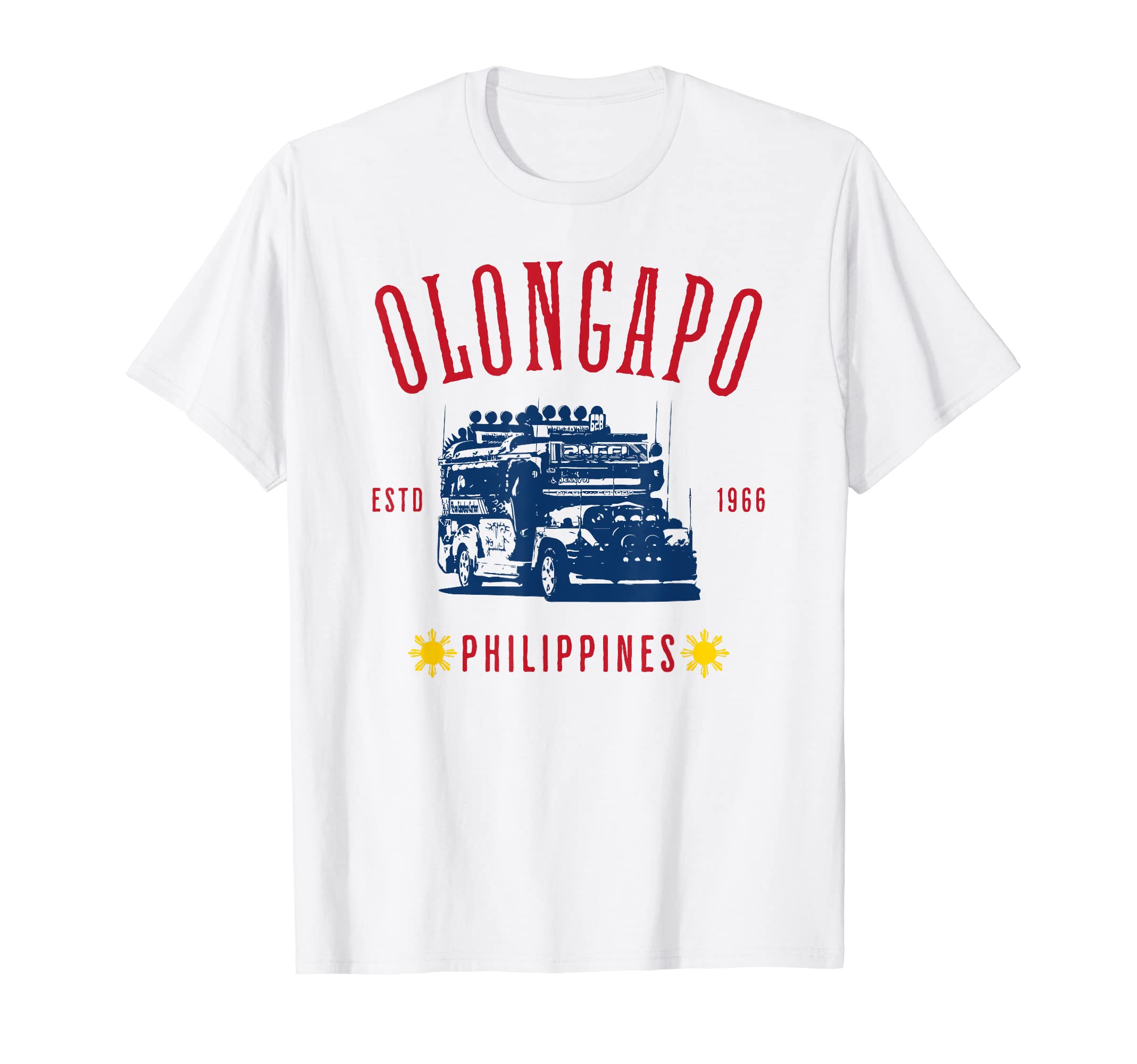 Jeff HobrathOlongapo Philippines Estd 1966 Vintage Style Design T-Shirt