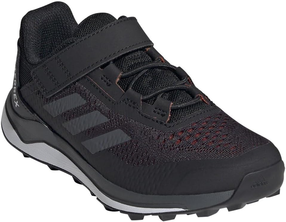 adidas Unisex-Child Terrex Agravic Flow Hook-and-Loop Trail Running Shoes