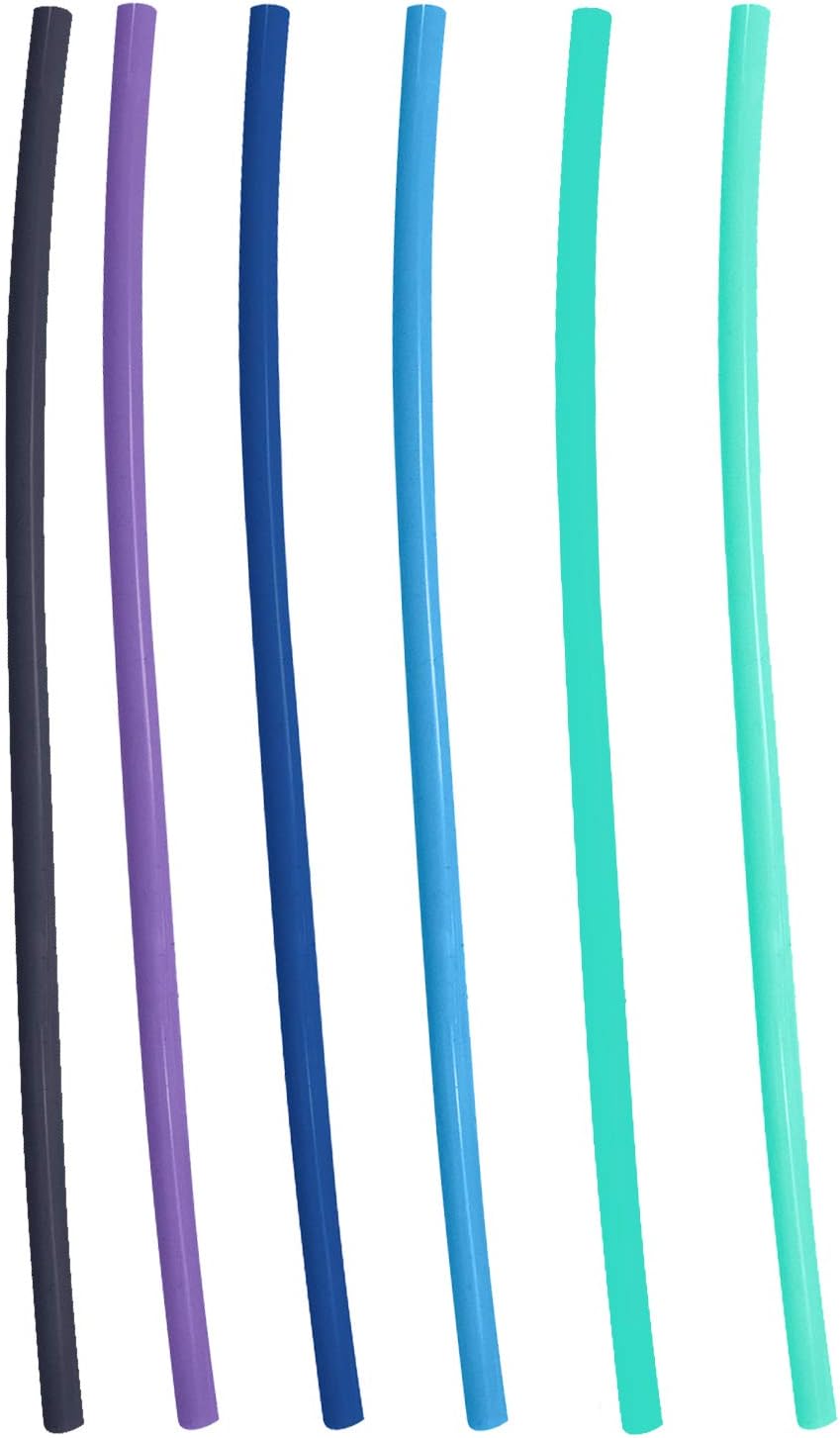 Simple Modern Accessory-Straw-Discontinued, Reusable 6 Pack, Assortment 4 - Plastic