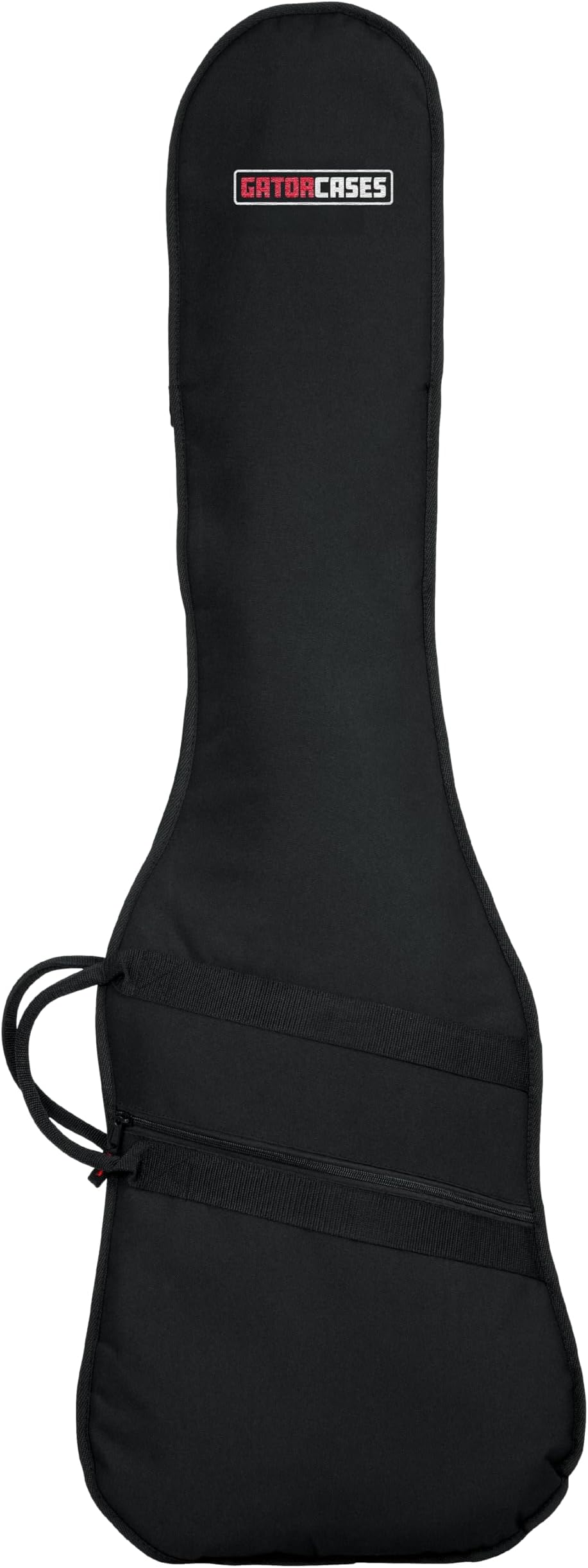 Gator Cases Foam Padded Bass Guitar Gig Bag, Fits Jazz and Precision Style Bass Guitars up to 46.5" in Length (GBE-BASS)