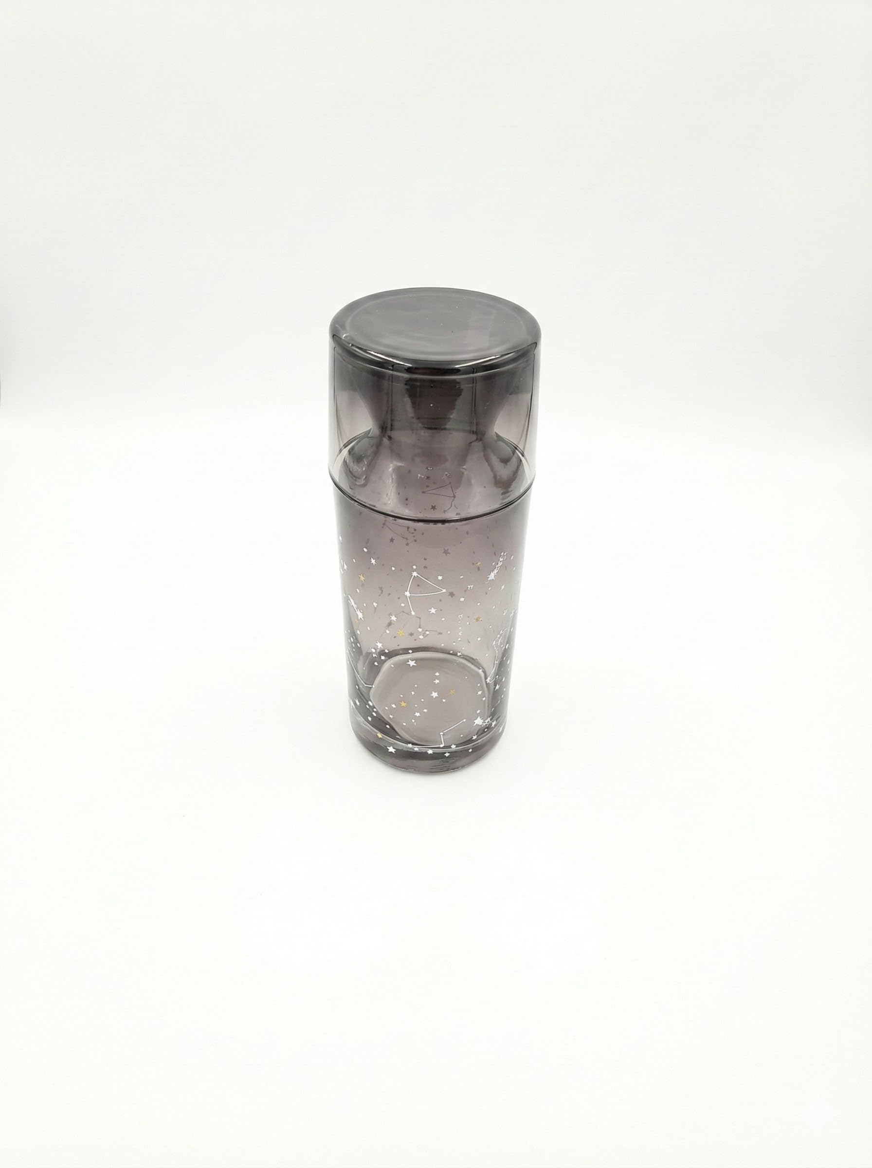 Jarra de agua de vidrio con tapa, jarra de vidrio transparente para cocina y comedor