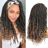 Fancy Hair Dreadlock Wig Faux Locs Headband Wigs Black Short Passion Twist Wigs Braided Twist Wigs N