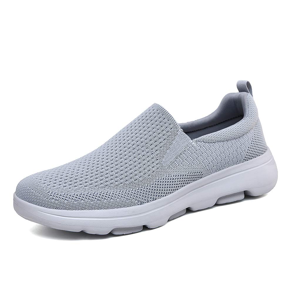 TIOSEBON Herren Schlupf-Loafers Bequeme Mesh Freizeitschuhe Leichte Walking Sneakers