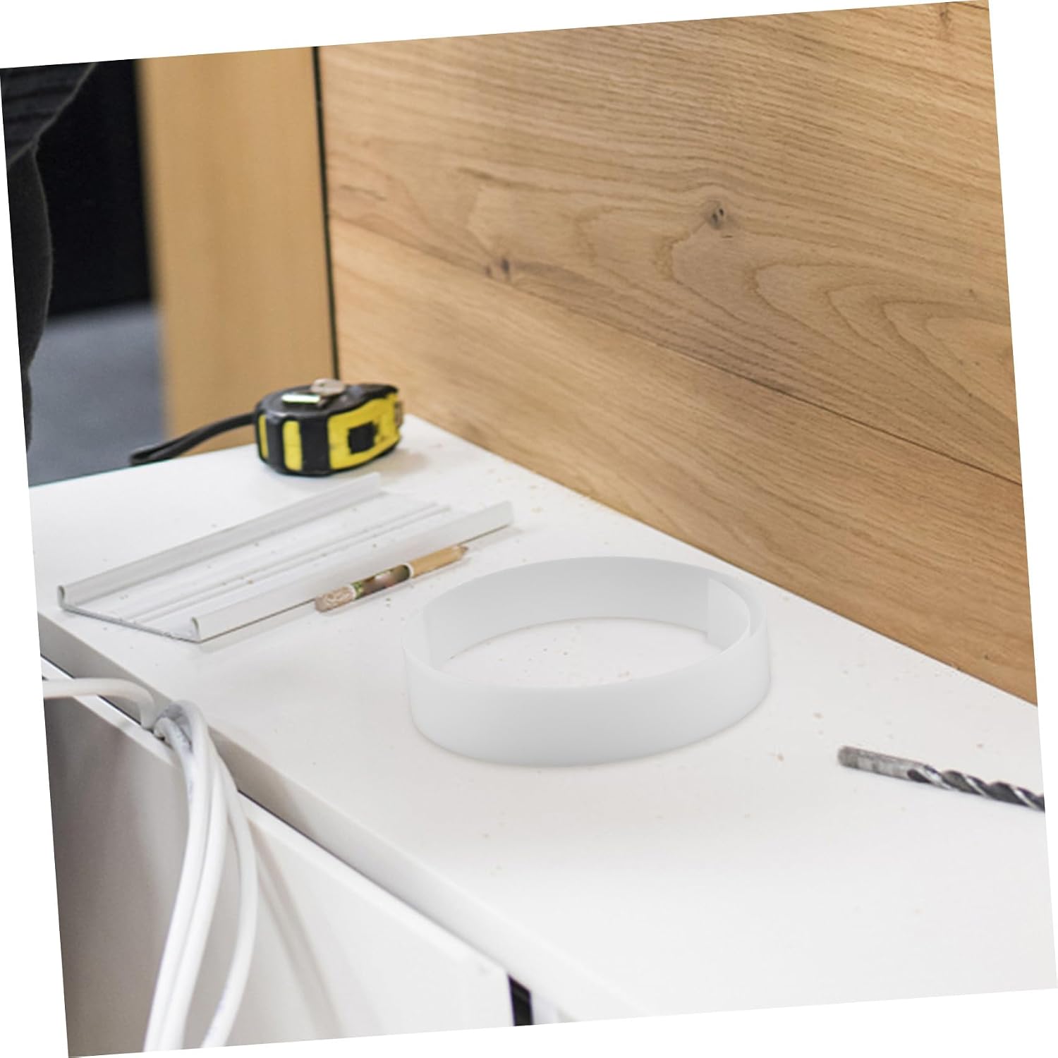 Flexible Acrylic LED Strip Light Diffuser Cover with Eyecare Softening Panel for Practical Illumination, White Acrylic Material for Cabinet and Wardrobe Lighting