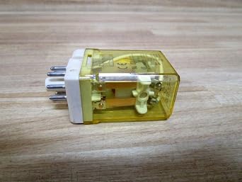 IDEC RR2P-ULAC120V 120 VAC Coil, 2 Poles DPDT, 50/60 HZ, 8 PIN Terminal, Power Relay, RR Series, Rugged Industrial 10 AMP, with LED Indicator