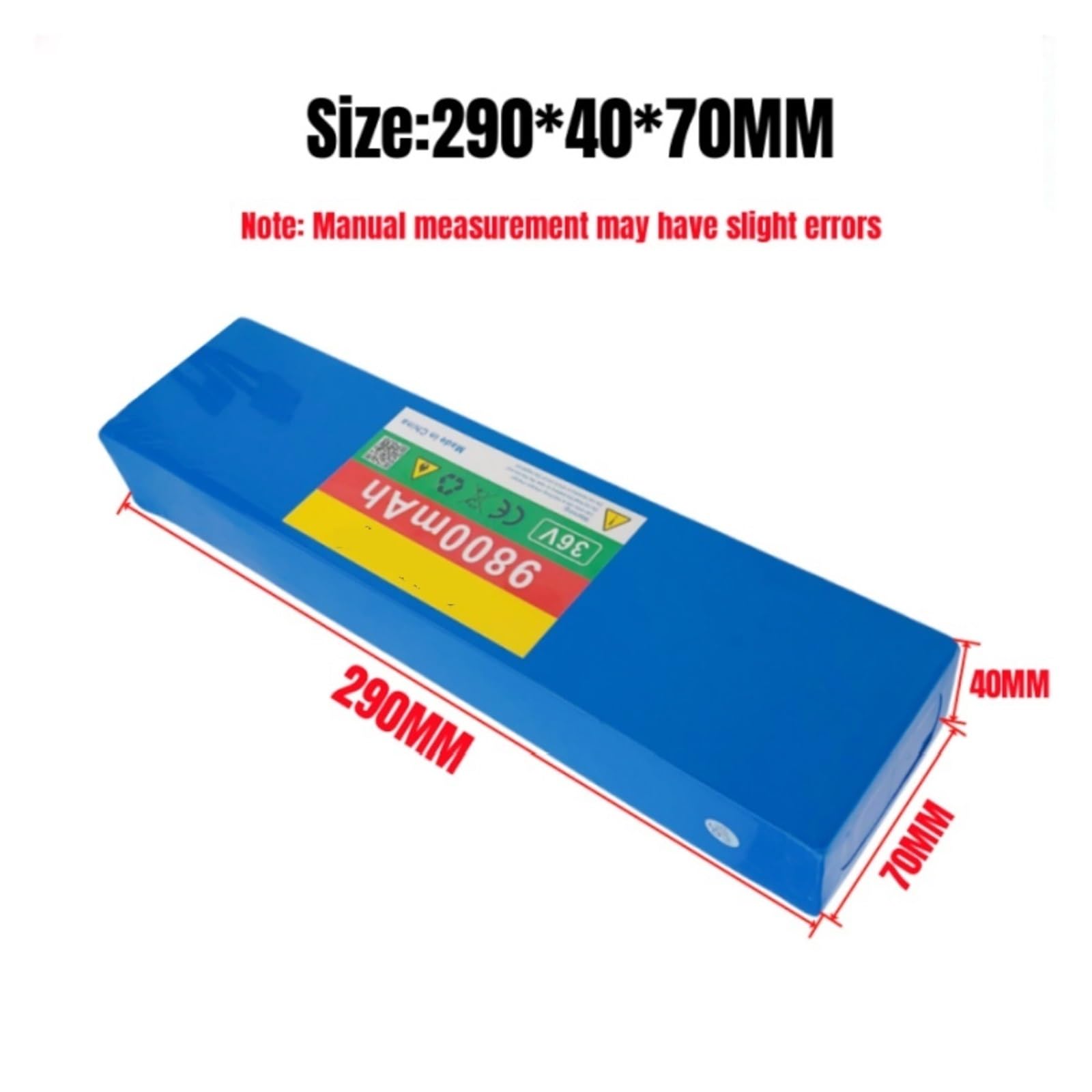 Batterie 10S3P 36V 9800mAh, chargeur, compatible avec les trottinettes Kugoo M2, S1, S2 et JOYOR Y1 X1, batterie lithium avec BMS intégré(SM-XT60 plug)