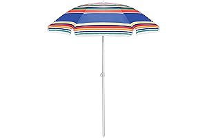 ONIVA - a Picnic Time brand 5 Ft. Portable Kids Umbrella for Picnic Table