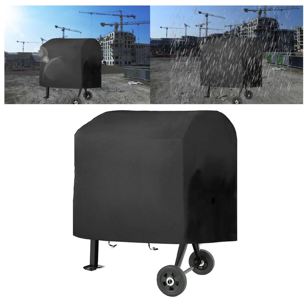 Funda para hormigonera resistente al agua, 600D Oxford para exteriores, con correas, funda protectora a prueba de polvo de 51 x 31.5 x 43 pulgadas