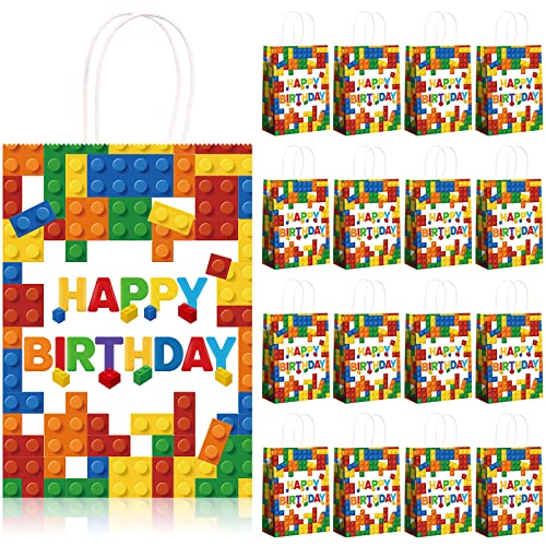Sacs cadeaux de fête Marspark en kraft blanc pour emballer vos souvenirs de fête