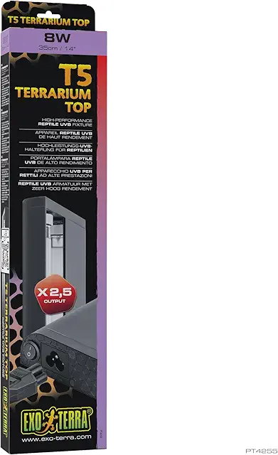 Exo Terra Terrarium Top 8W 35CM - Premium Reptile Enclosure Cover