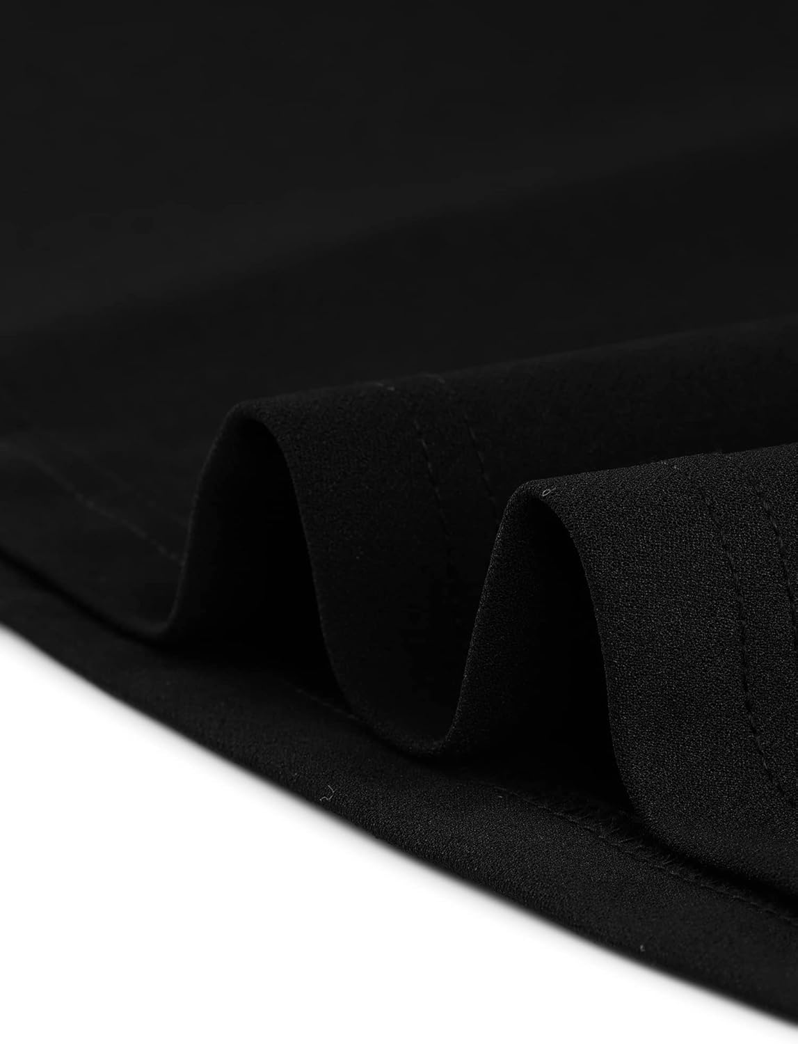 Allegra K Vintage Work Dresses for Women's 1950s Flat Collar Short Sleeve Fit and Flare Dress - Image 5