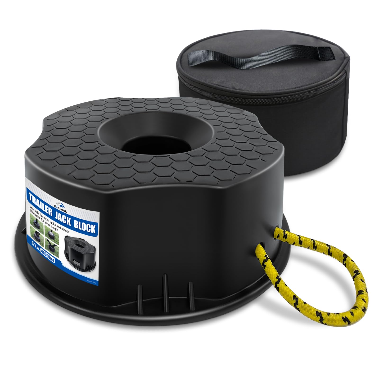 ROBLOCK 6''H Triler Jck Block With Bg, RV Cmper Kuwit | Ubuy