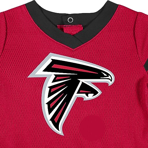 Image of Gerber NFL Baby Girls Jersey Dress and Diaper Cover