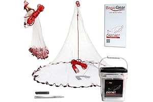 Tarrallas Fishing: Professional Grade Throw Style Cast Net