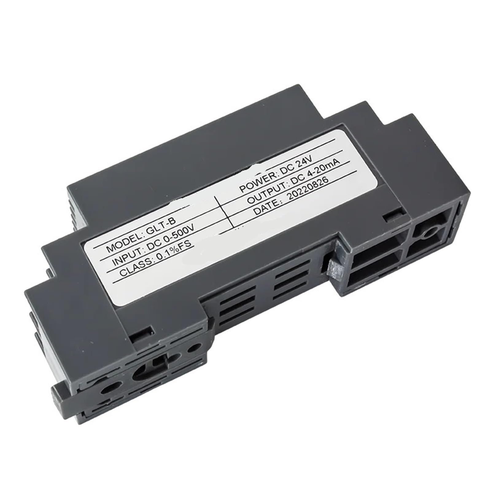 Isolateur de signal CC, conditionneur de signal analogique, tension passive 0-10 V et 4-20 mA, isolateur convertisseur 0-20 (entrée 4-20 MA_0-10MA Output_DC12V)