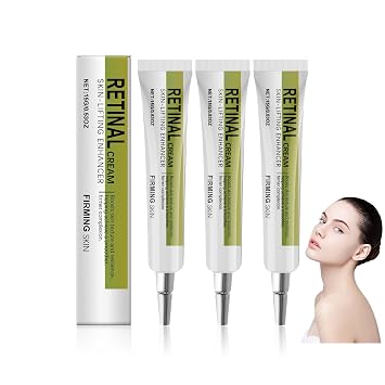 Retinol Shot Tightening Booster Retinal Shot Tightening Serum for Face and Eyes Instant Eye Cream for All Skin Types Reduces Fine Lines 15 g Pack of 3