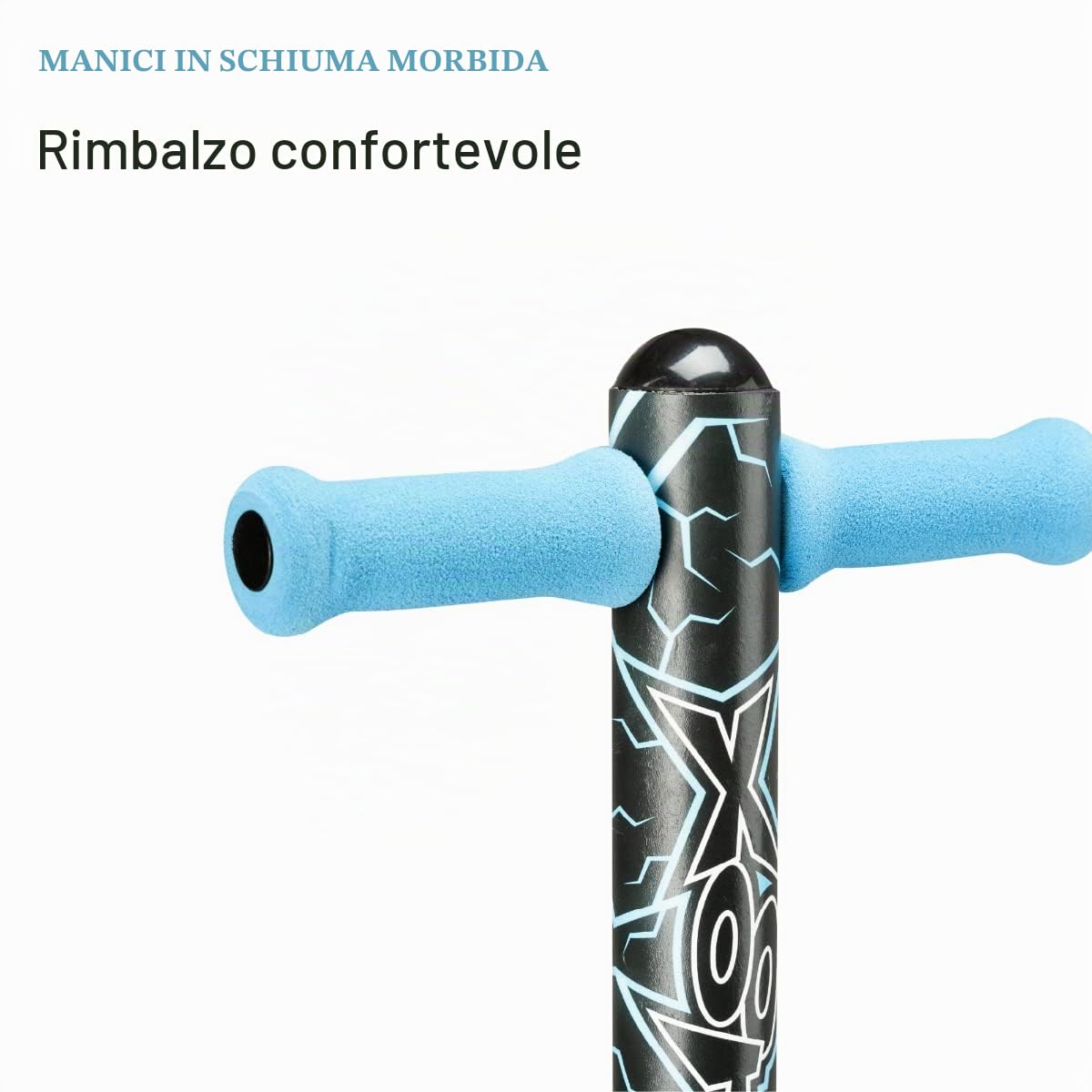Xootz- Pogo Stick, Colore Blu, 5031470253073
