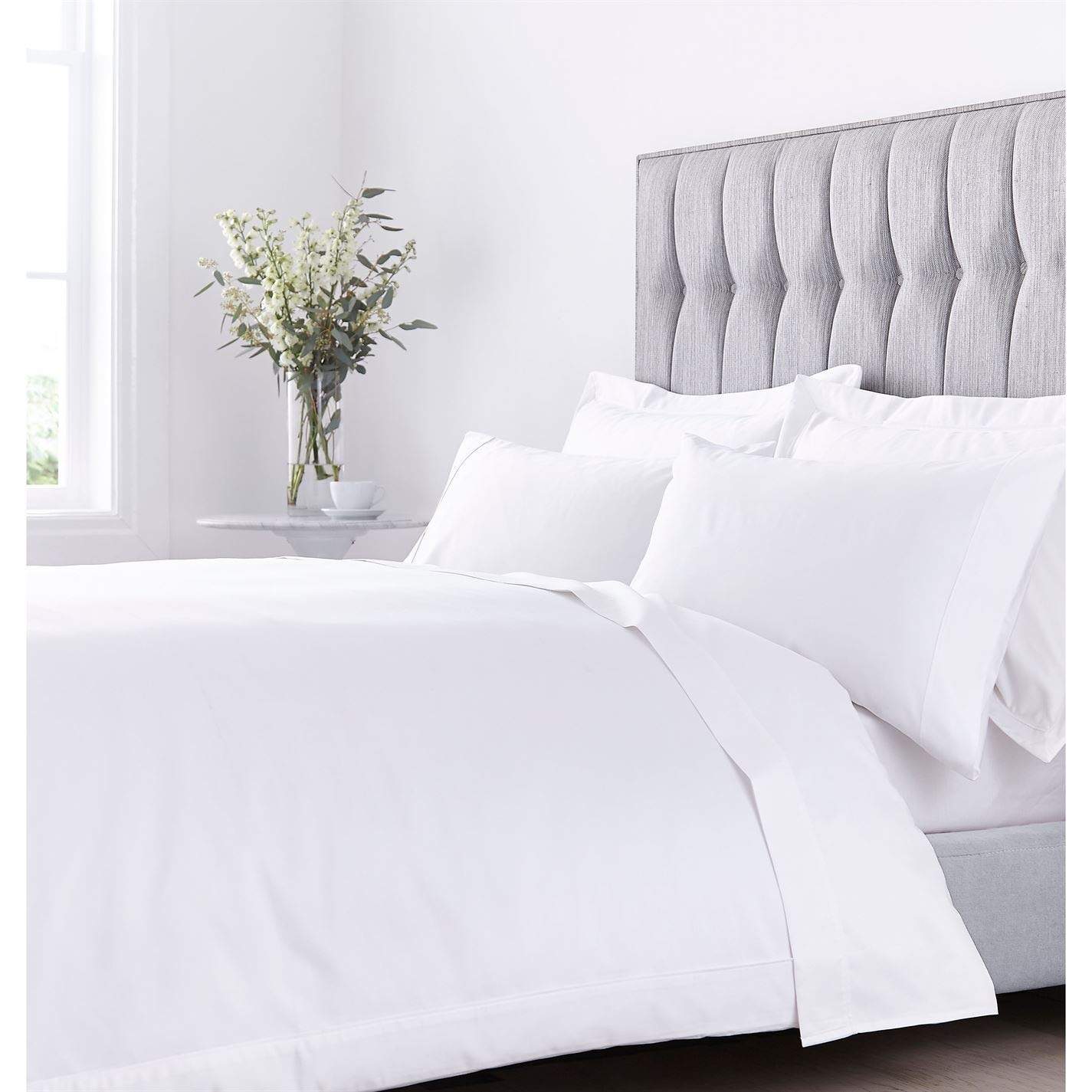 Hotel Collection 1000TC Egyptian Cotton Square White