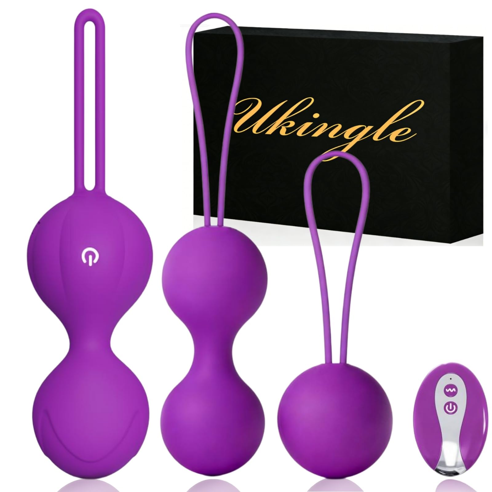 Vibradorador Mujer Juguetes Eróticos Pareja Sexuales, Bola China Vibradorador Clítoris Vibrador Mando Distancia con 10 Modos Vibrator Vibradores Consoladores.. para mujer con Vibración