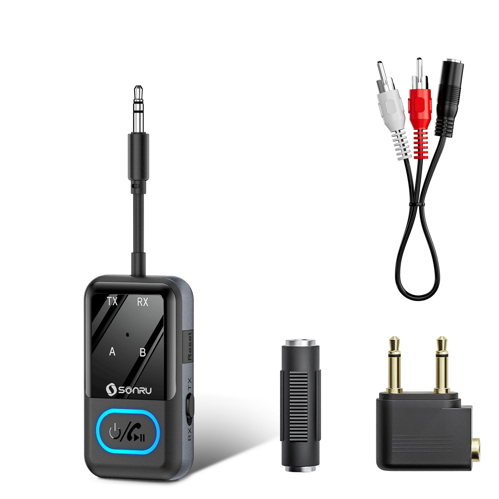 Amazon | SONRU Airfly Bluetooth 5.3 トランスミッター レシーバー