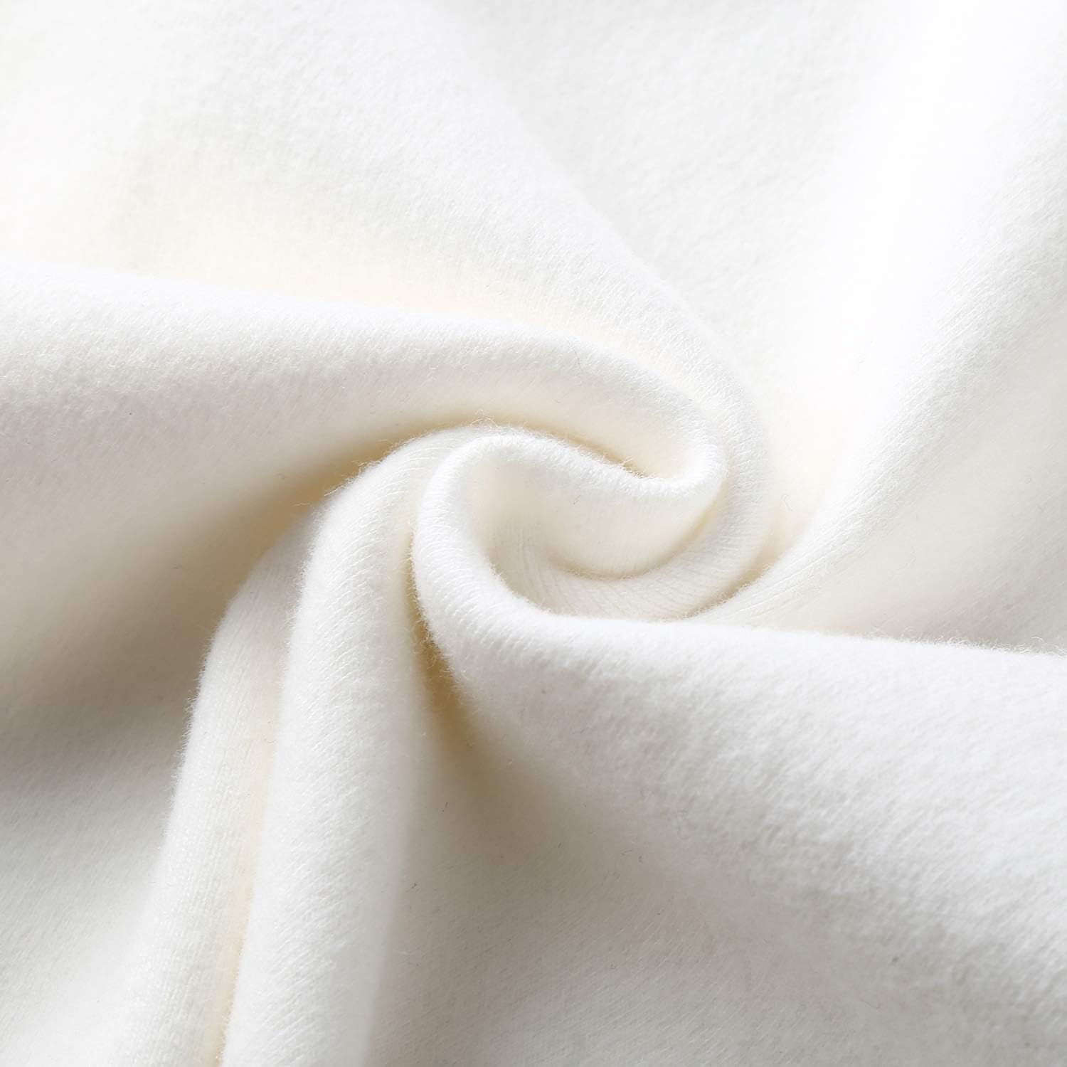 CUNYI Boys Girls Turtleneck Long Sleeve Soft Cotton T-Shirts Solid Color Warm Tee Tops - Image 5