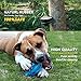EASTBLUE Squeaky Dog Toys for Aggressive Chewers: Rubber Puppy Chew Ball with Squeaker, Almost...