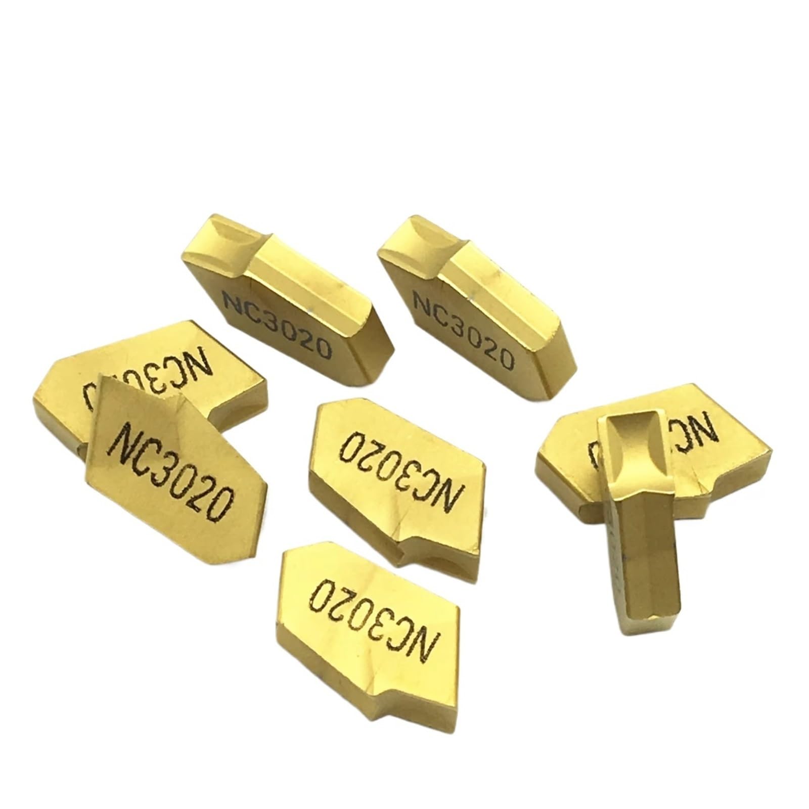 Taglierina Per Scanalature In Carburo Di Tungsteno A Testa Singola Da 10 Pezzi Con Intaglio E Taglio(SP400 NC3020)