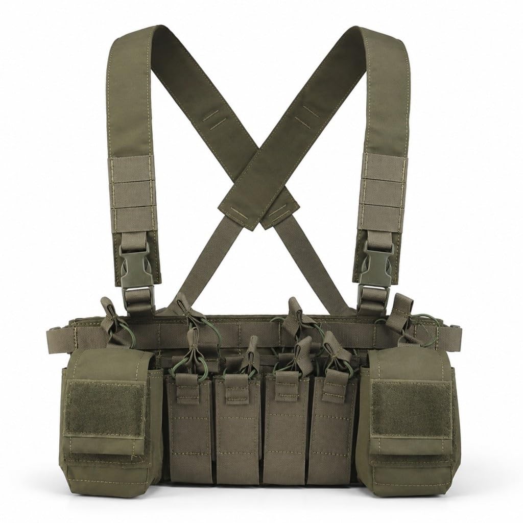Chaleco Táctico Liteweight D3CRX Con Bolsillos Funcionales Cuádruples De 9 Mm Y Utilitarios