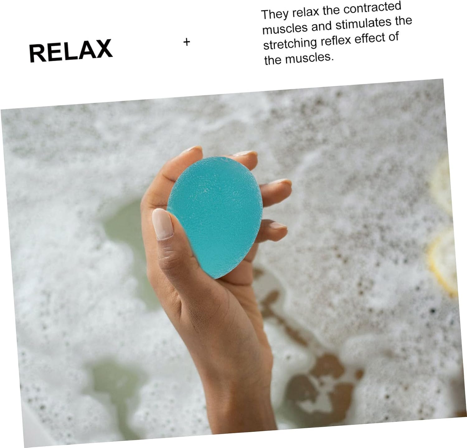 Finger Exercise Rings with Anti-Slip Round Squeeze Balls for Hand Strengthening Stress Relief and Massage Therapy Silicone Grip for Home and Fitness Training