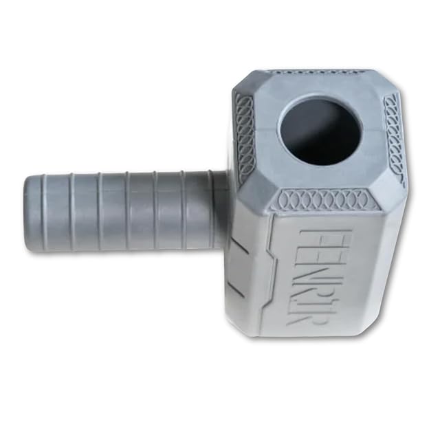 Foto 2 de 6 de Fenrir Hammer - Juguete masticable (tamaño grande, gris)