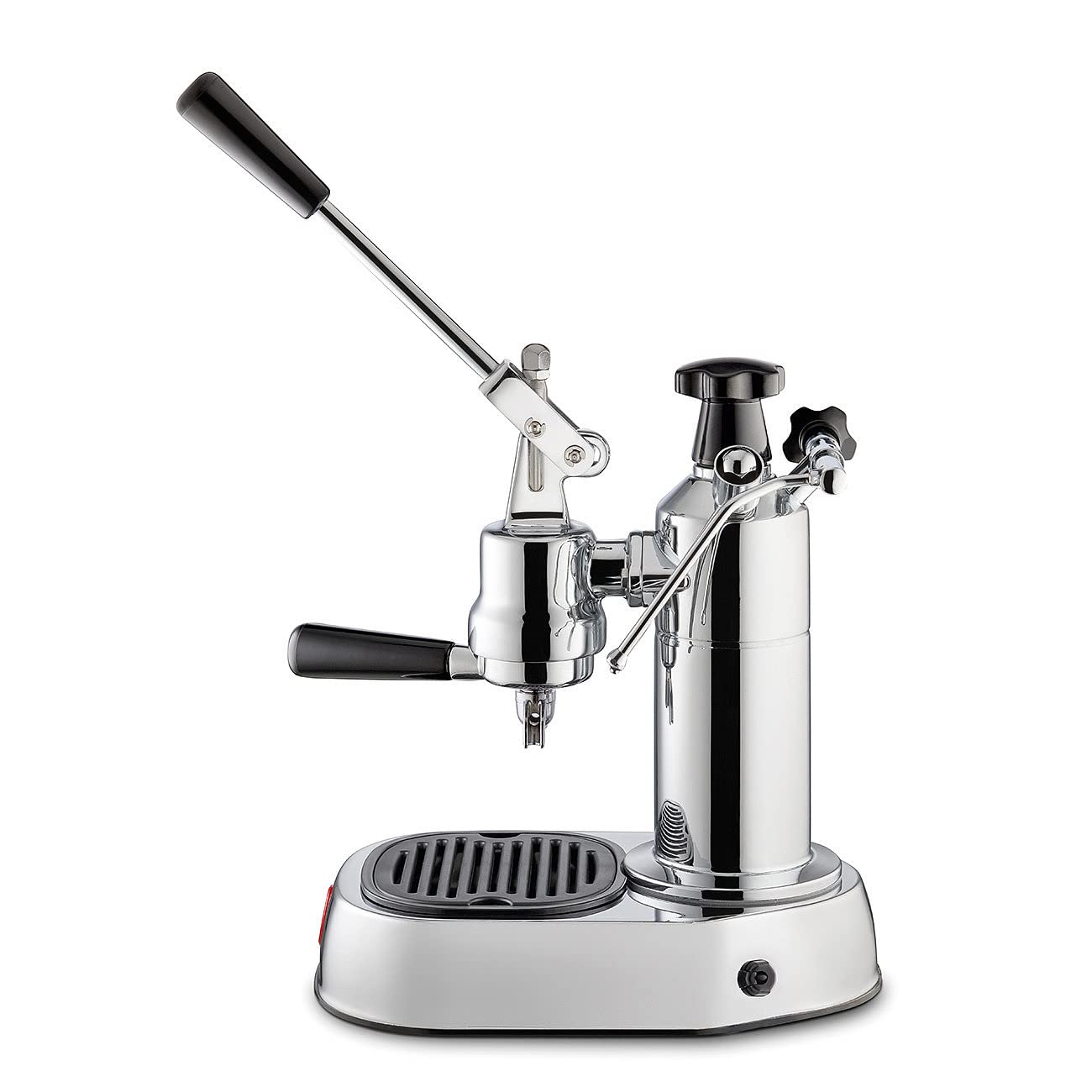 La Pavoni LPLELQ01EU, Macchina espresso Europiccola Lusso, Chrome/noir