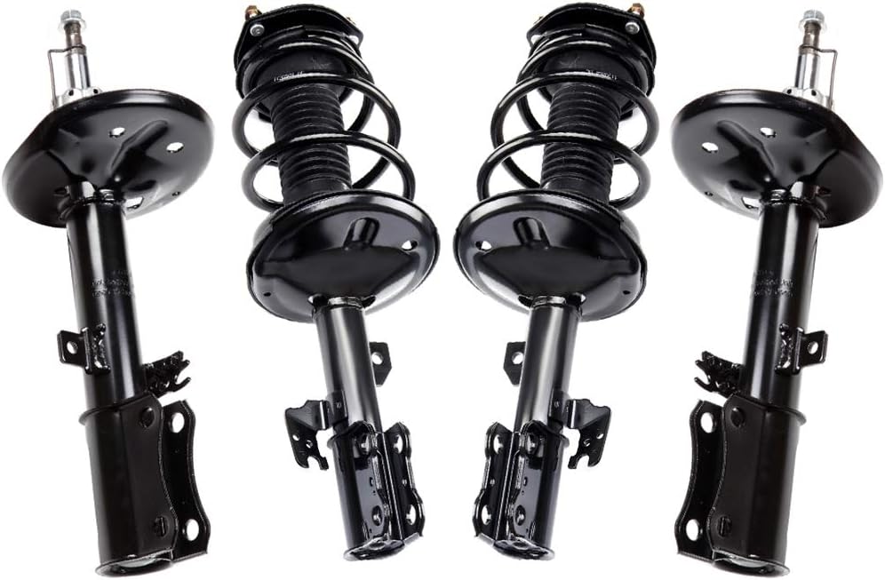 ECCPP Complete Struts Front and Rear Pair Strut Spring Assembly Shock Absorber for 2002-2003 for Lexus ES300 2002-2003 for Toyota Camry Set of 4