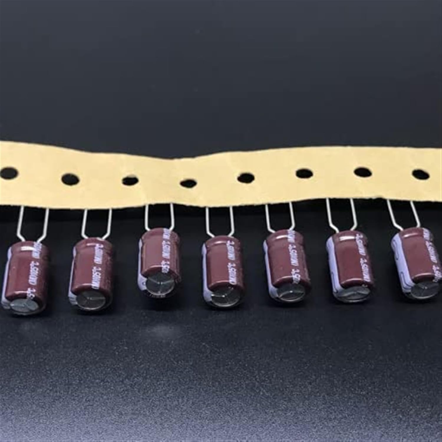 GuangHuiy 30pcs 50V100uF KY Series 8x11.5mm Low 50V100uF Aluminum Electrolytic Industrial Electrical s