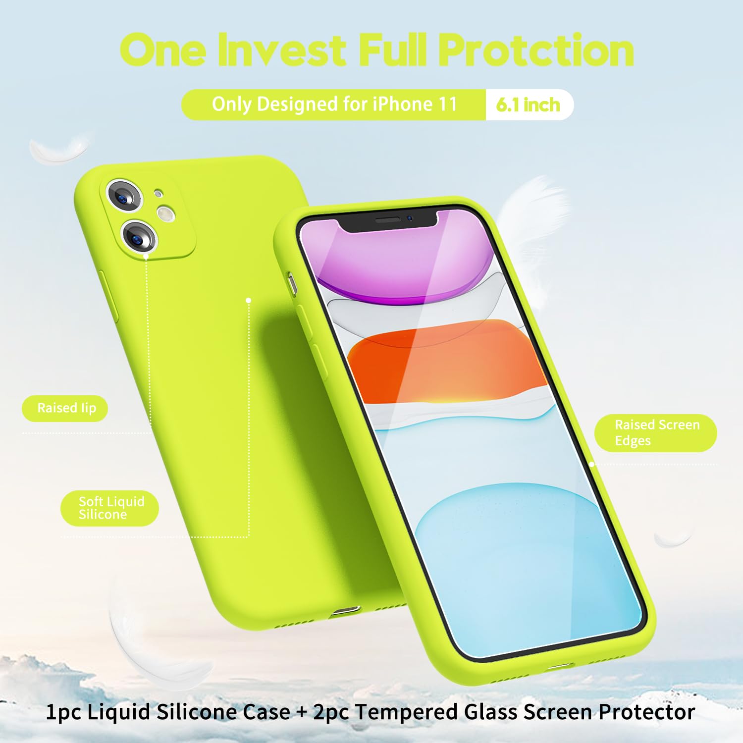 oakxco for iPhone 16 Pro Max Case Liquid Silicone, Soft Rubber Gel Elegant Aesthetic Basic Simple Cover, Cute Thin Slim TPU Matte Solid Color Plain Smooth Case for Women Girl, Light Pink — view 1511
