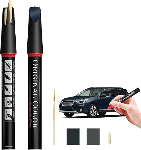 Miniatura 19 de Carhoo SAL Abyss Blue Pearl Compatible con Subaru Exact Match Lápiz de Pintura de Retoque Código: SAL (Abyss Blue Pearl),Código: 202 Negro/Negro
