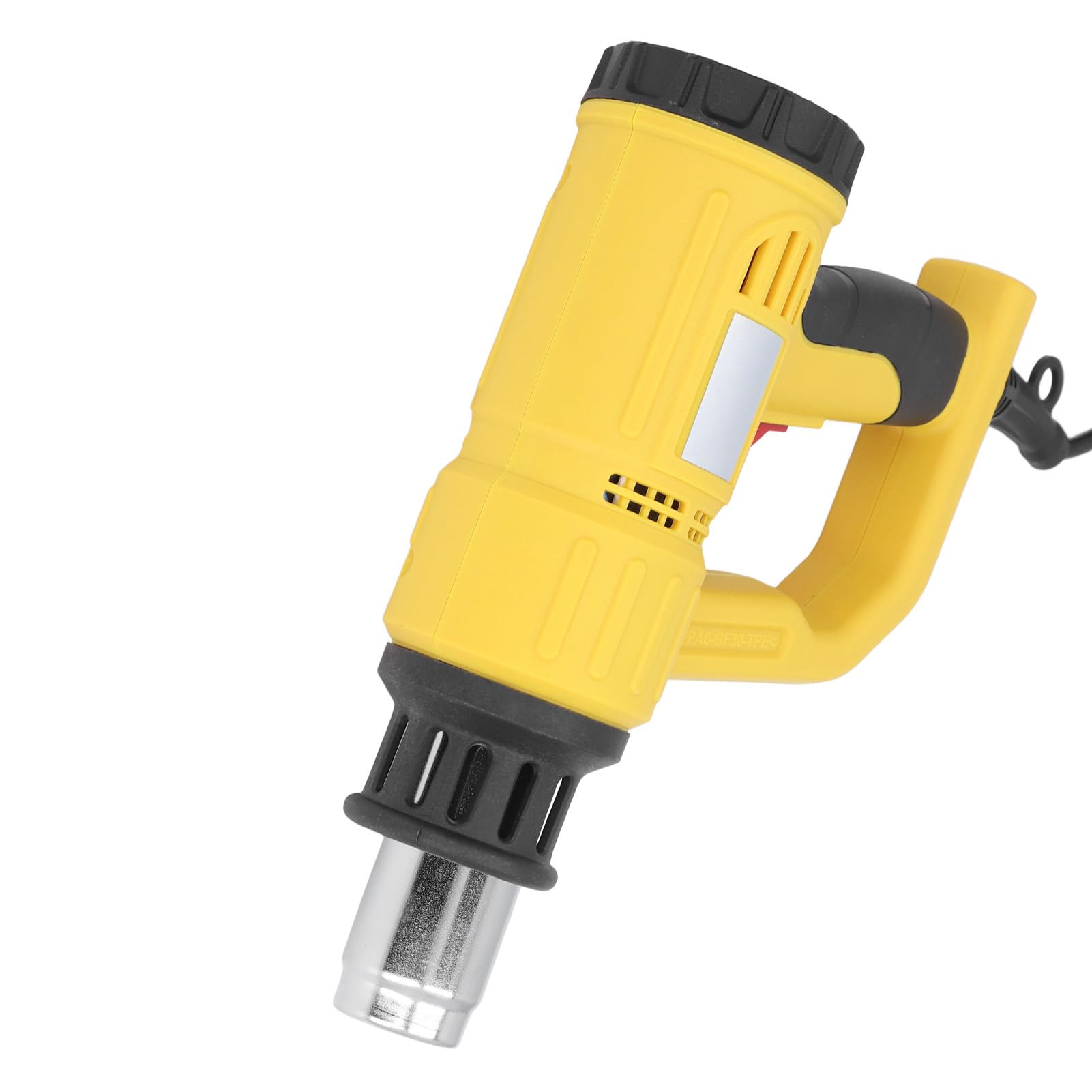 Pistola Termica, Pistola Ad Aria Calda Potente e Leggera da 1800 W con Display LCD Blu Ray a 4 Ugelli, Regolazione Continua del Calore da 50 a 600 ℃ per attività Professionali (Spina europea