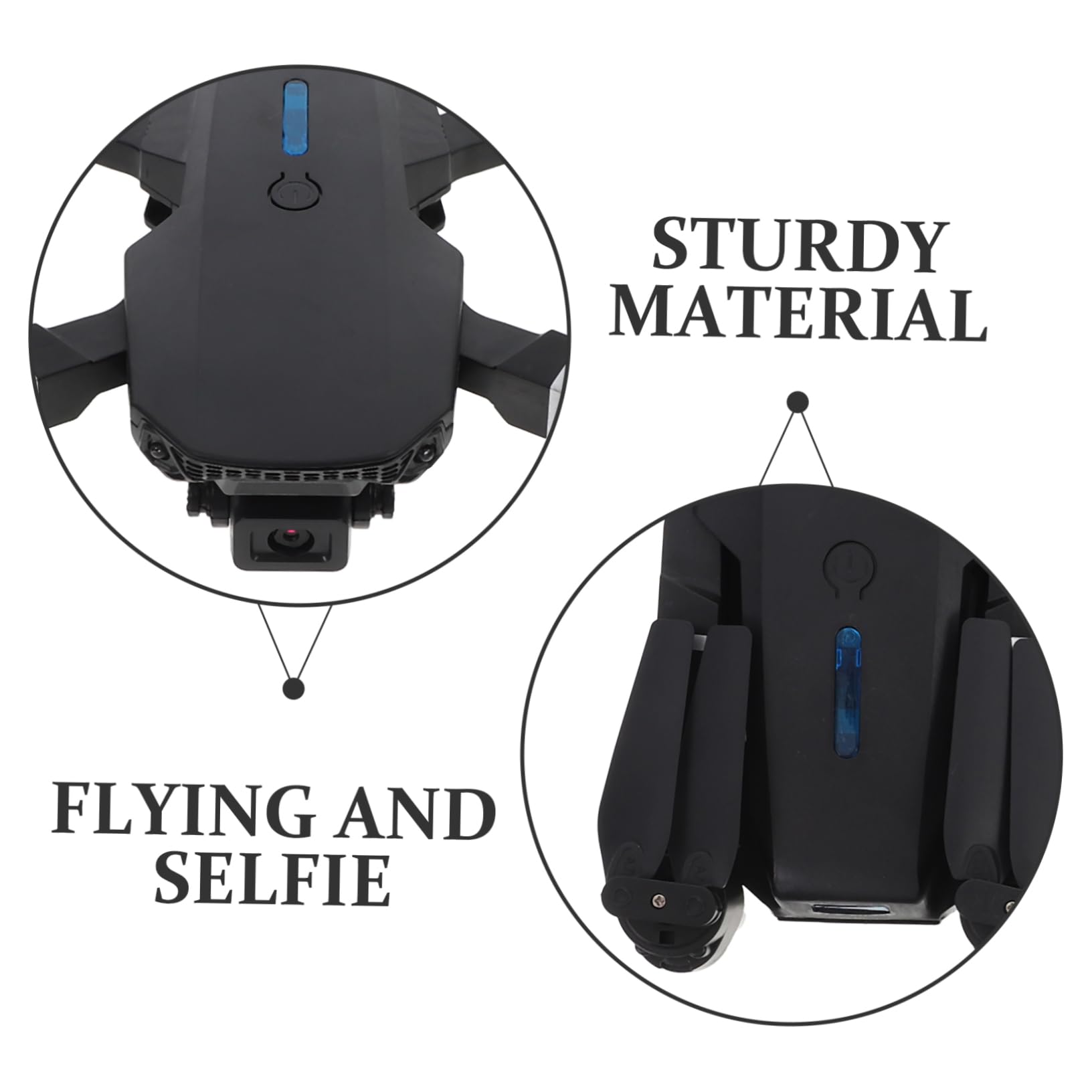 1 Dron z kamerą 1080p warkot Quadkopter inteligentny dron śledzący składany podwójny mini samolot Zabawka GPS